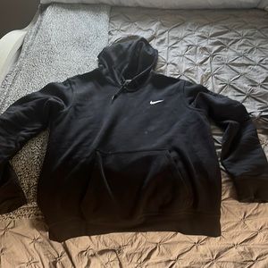Nike Black Cotton Sweatshirt